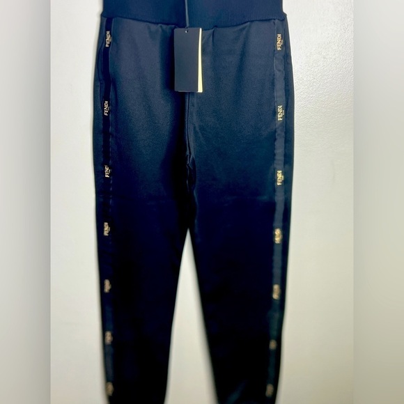 Fendi Pants - FENDI Logo sweatpants joggers size 2 US